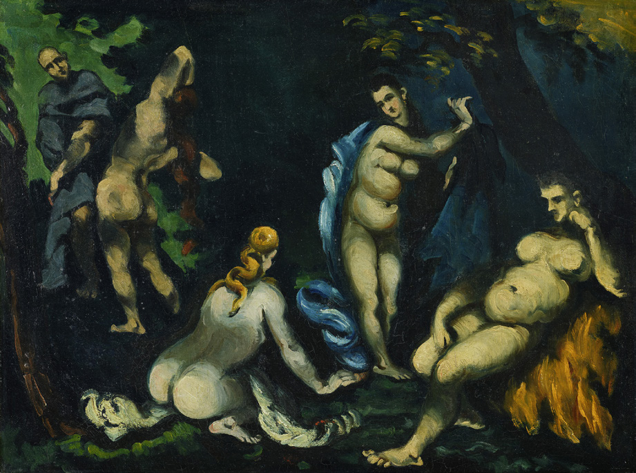 Paul Cézanne, La Tentation de saint Antoine, vers 1870, Zurich, Kunsthaus Zürich