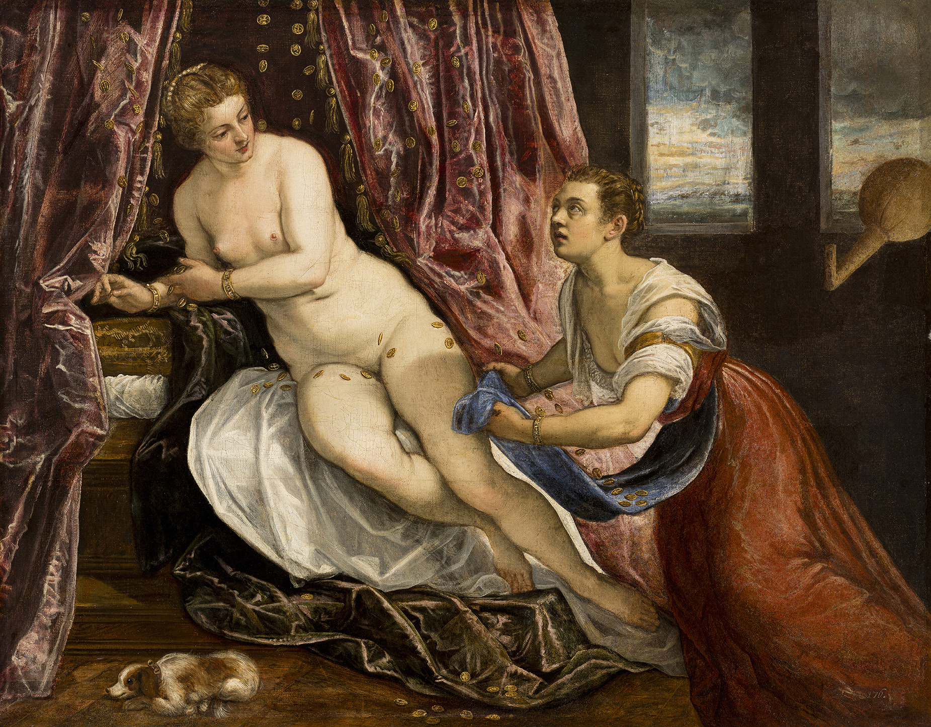 Tintoret, Danaé, vers 1570-1583, Lyon, Musée des Beaux-Arts