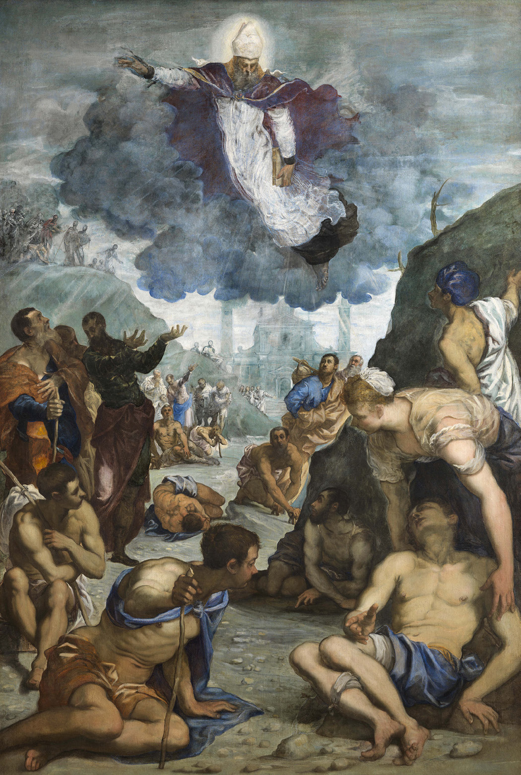 Tintoret, Le Miracle de saint Augustin, 1547-1549, Vicence, Musei Civici di Vicenza
