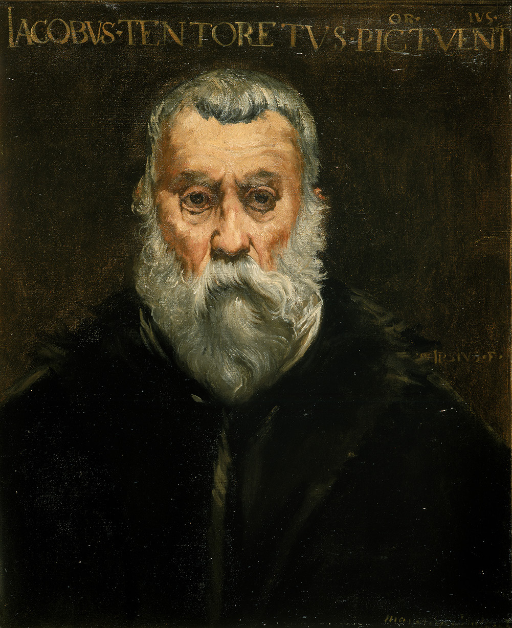 Édouard Manet, Copie de l’Autoportrait du Tintoret, 1854, Dijon, Musée des Beaux-Arts