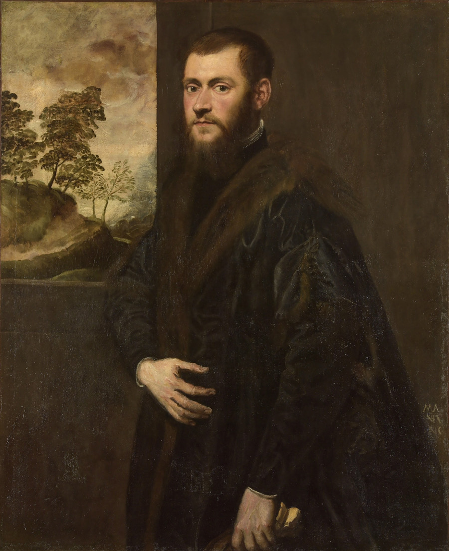 Tintoret, Portrait d’homme, vers 1548, Besançon, musée des Beaux-arts et d’Archéologie
